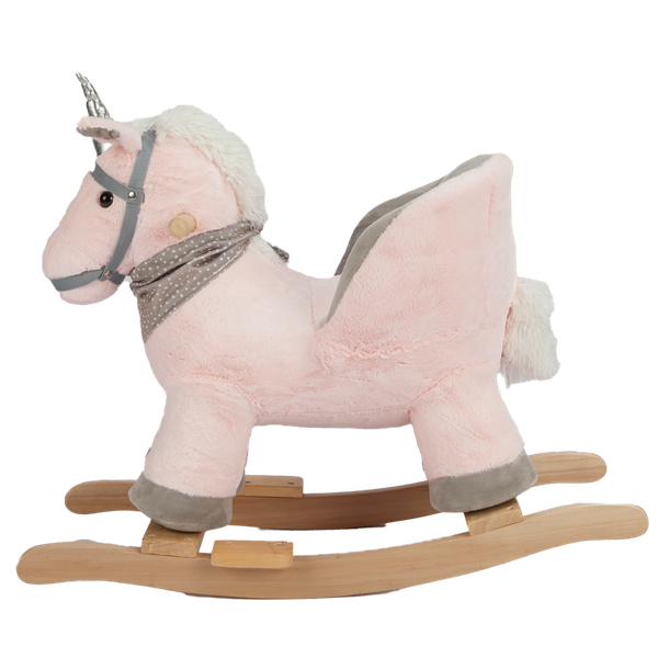 JR291-d ROCKING UNICORN WITH CHAIR