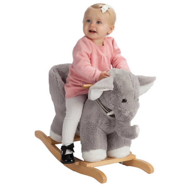 JR294 ROCKING ELEPHANT WITH CHAIR