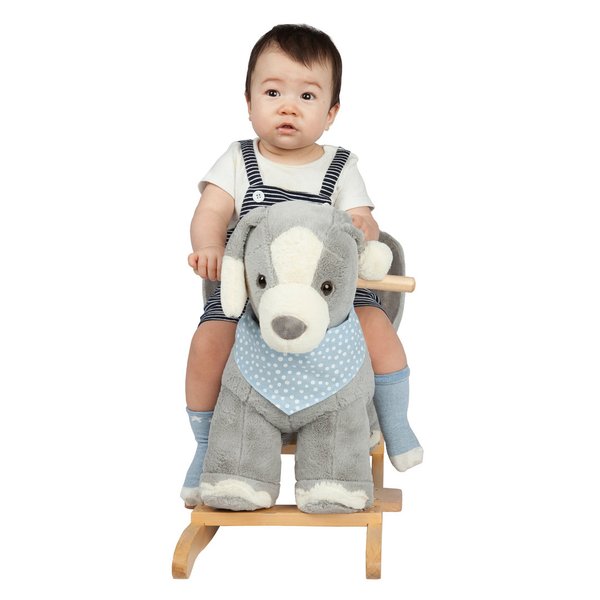 JR297 ROCKING DOG WITH CHAIR