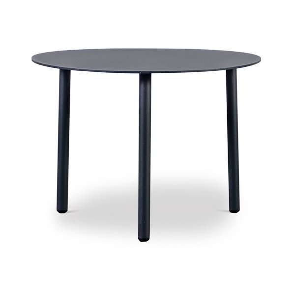 FINQA Couch table “Venedig” oval, small, 3 legs, oval side table TST040GRY